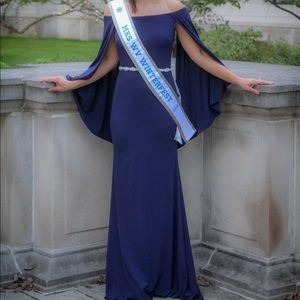 Jovani jersey gown